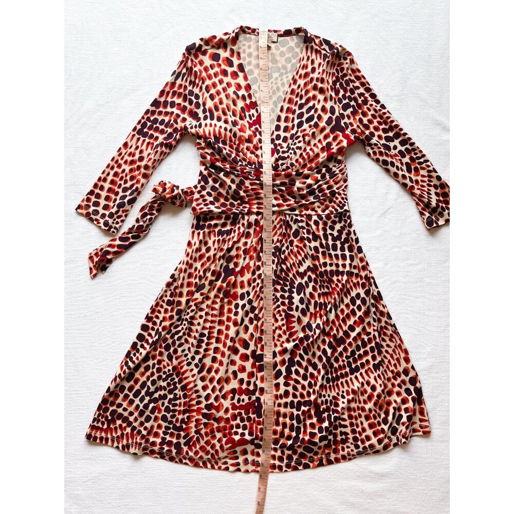 EUC Vintage Issa x Banana Republic Wrap Dress, Size Petite Small